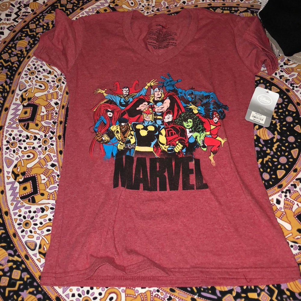 Disney ladies Marvel shirt